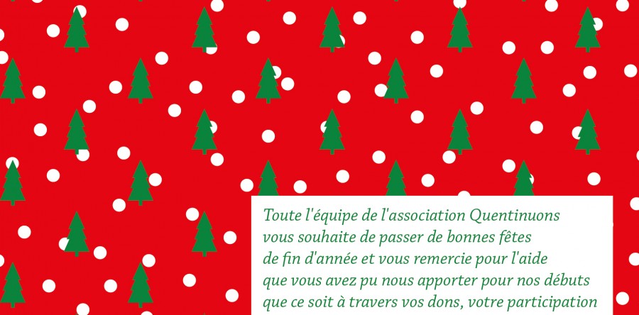 Joyeuses fêtes de fin d’année