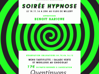 Soirée Hypnose – 10/11/16